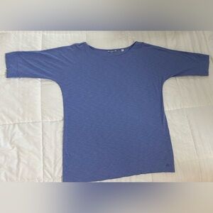 Southern Tide Women’s Boat Neck 3/4 Sleeve Lavender Blue Tee Shirt•size XL